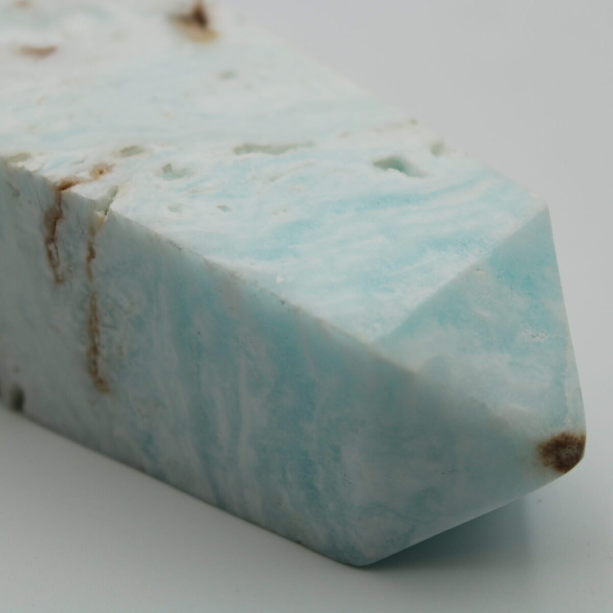 Alternative view of Caribbean Calcite Points $30 per pound