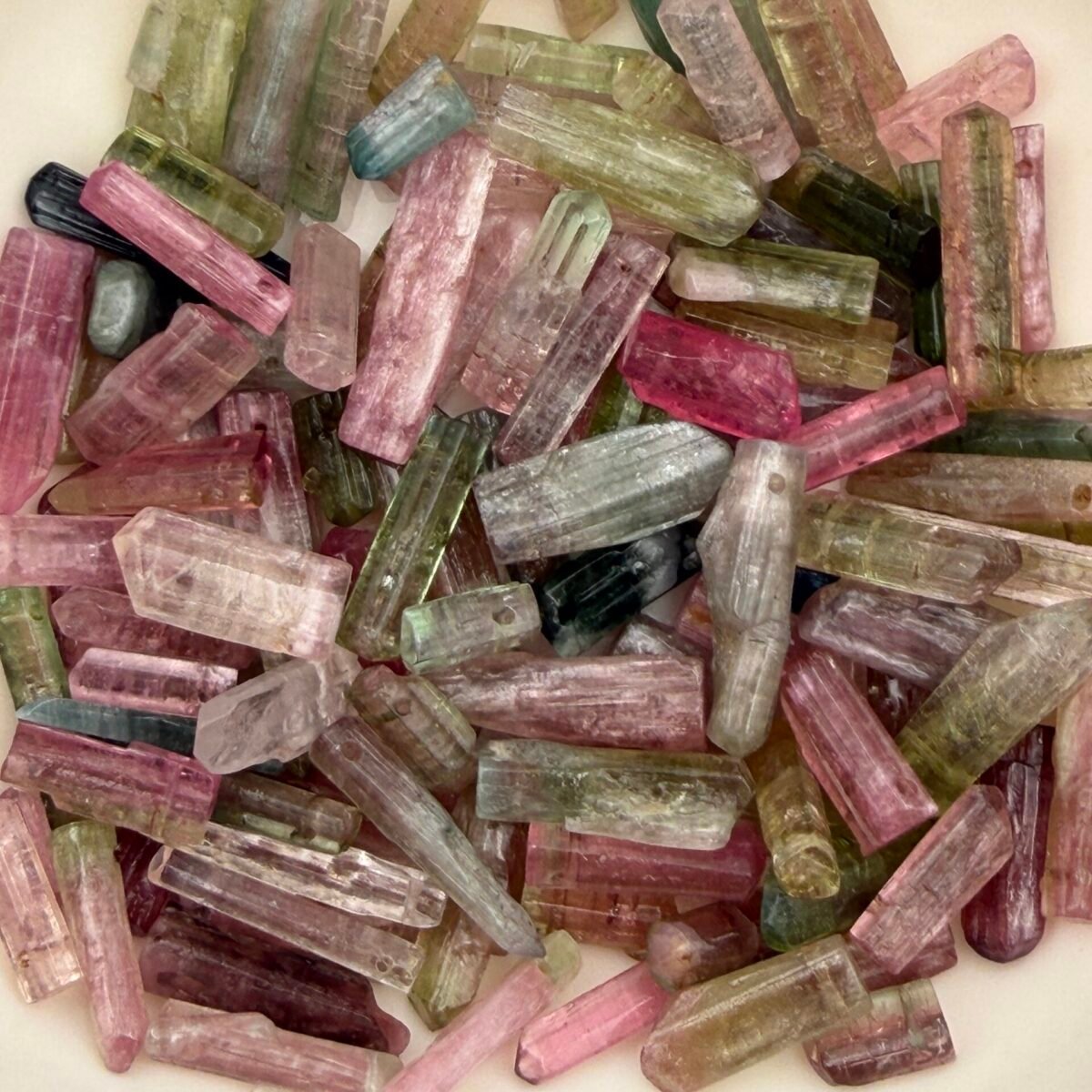 Watermelon Tourmaline Pendants $8 per Caret